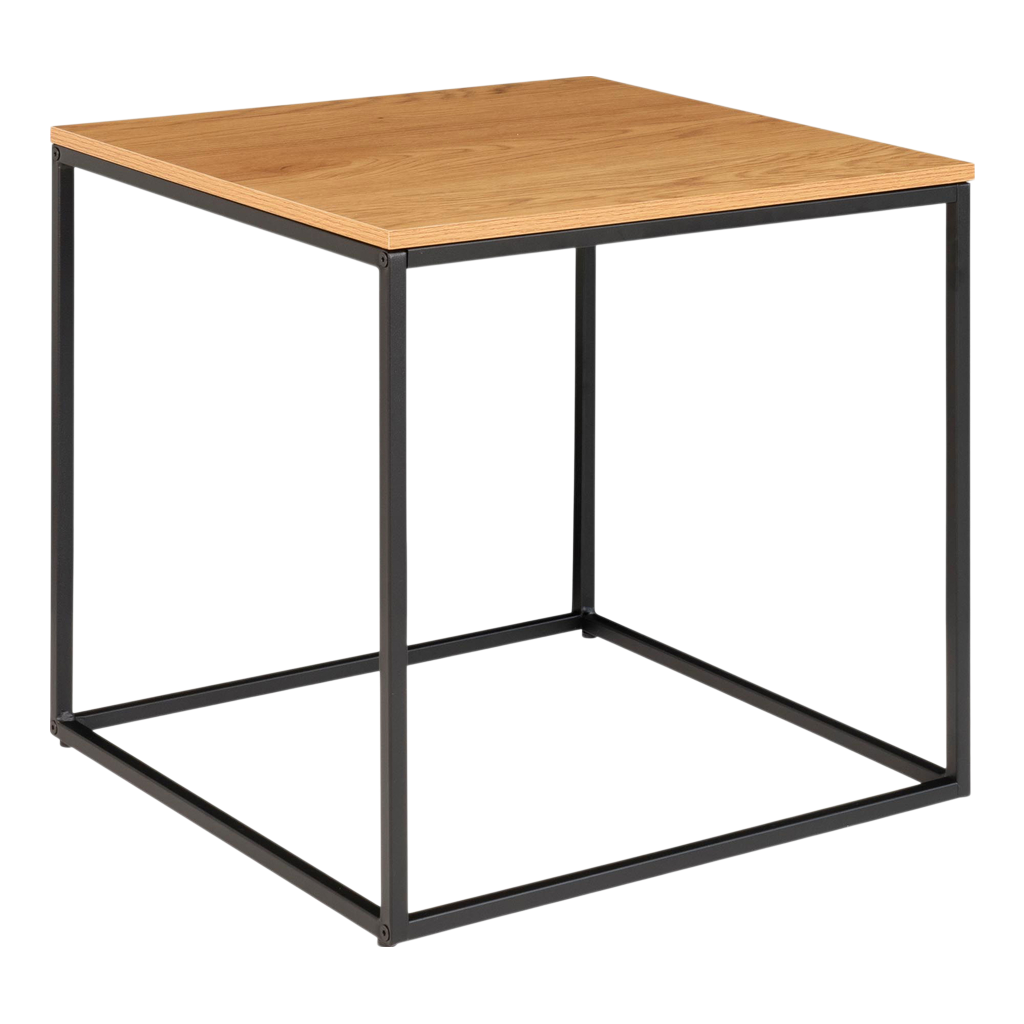 Table basse naturelle et noire Vita